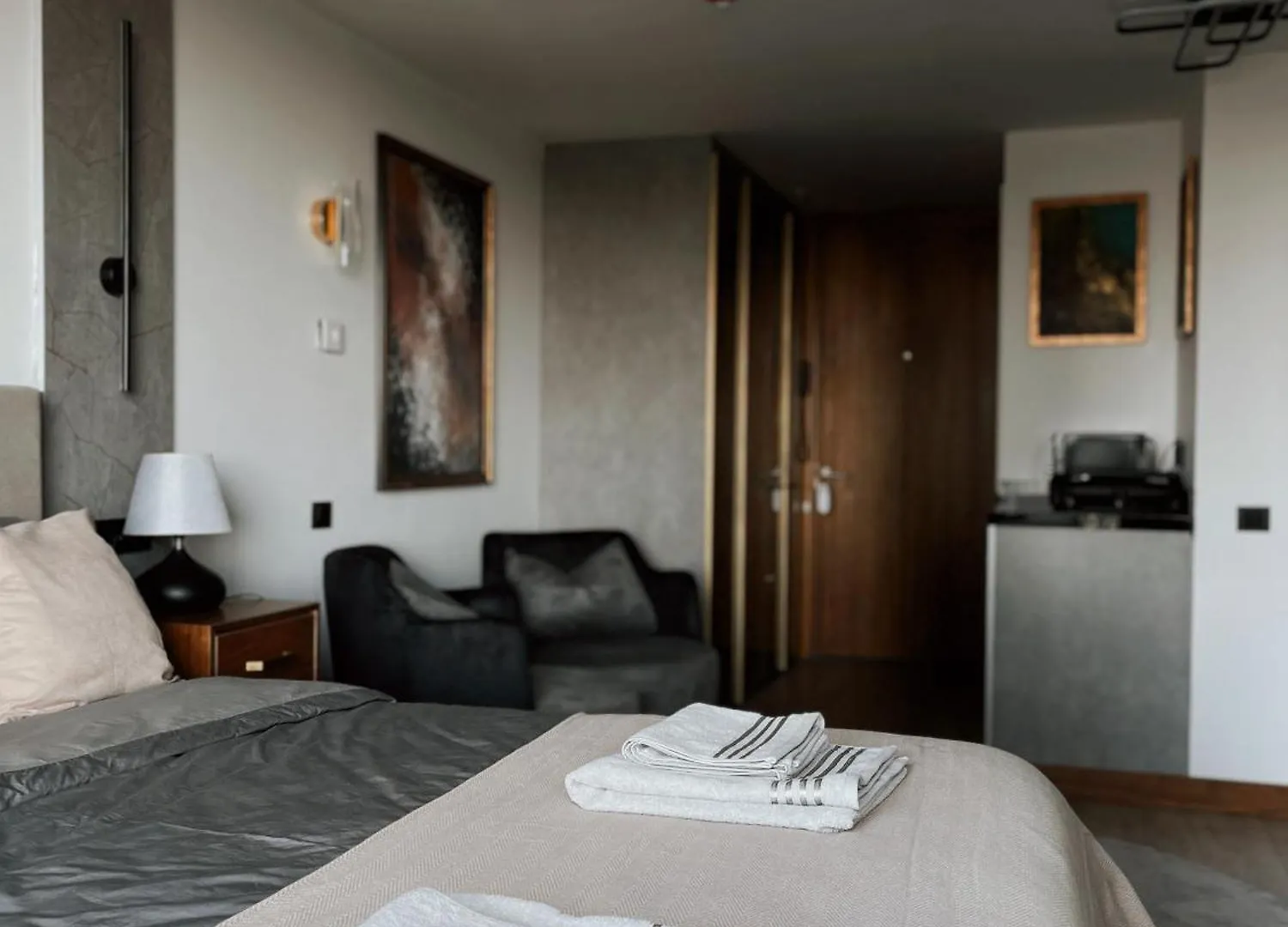 Modern Studio With Balcony Istanbul Turkey